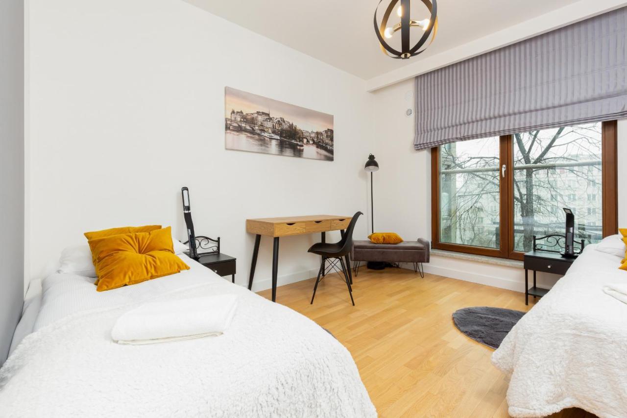 Park Arkadia Apartment With Parking Mokotow By Noclegi Renters Varşovia Exterior foto